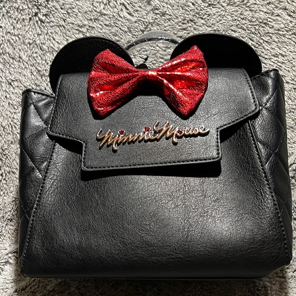 Bioworld Other - Black Minnie mini backpack